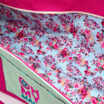 [Oh My Mahjong] Mint Mahjong Mat Storage Bag - The Pink Pineapple 850