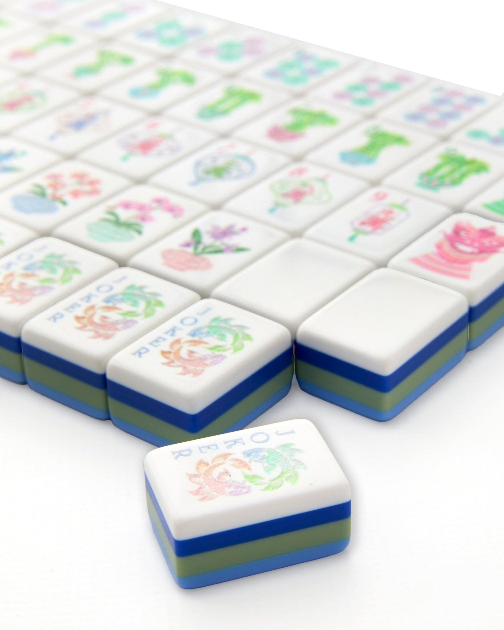 [Oh My Mahjong] Moonlight Mahjong Tiles. - The Pink Pineapple 850