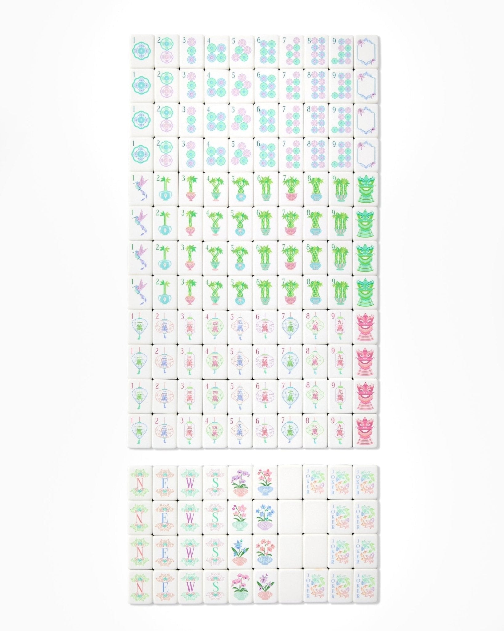 [Oh My Mahjong] Moonlight Mahjong Tiles. - The Pink Pineapple 850