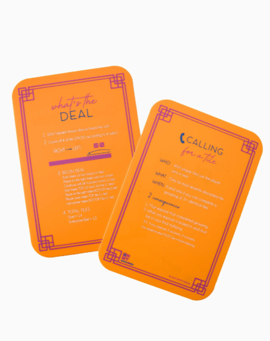 [Oh My Mahjong] Orange Tile Shufflers - The Pink Pineapple 850