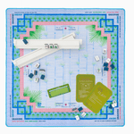 [Oh My Mahjong] Palm Paradise Mahjong Mat - The Pink Pineapple 850