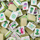 [Oh My Mahjong] Palm Royale Mahjong Tiles - The Pink Pineapple 850