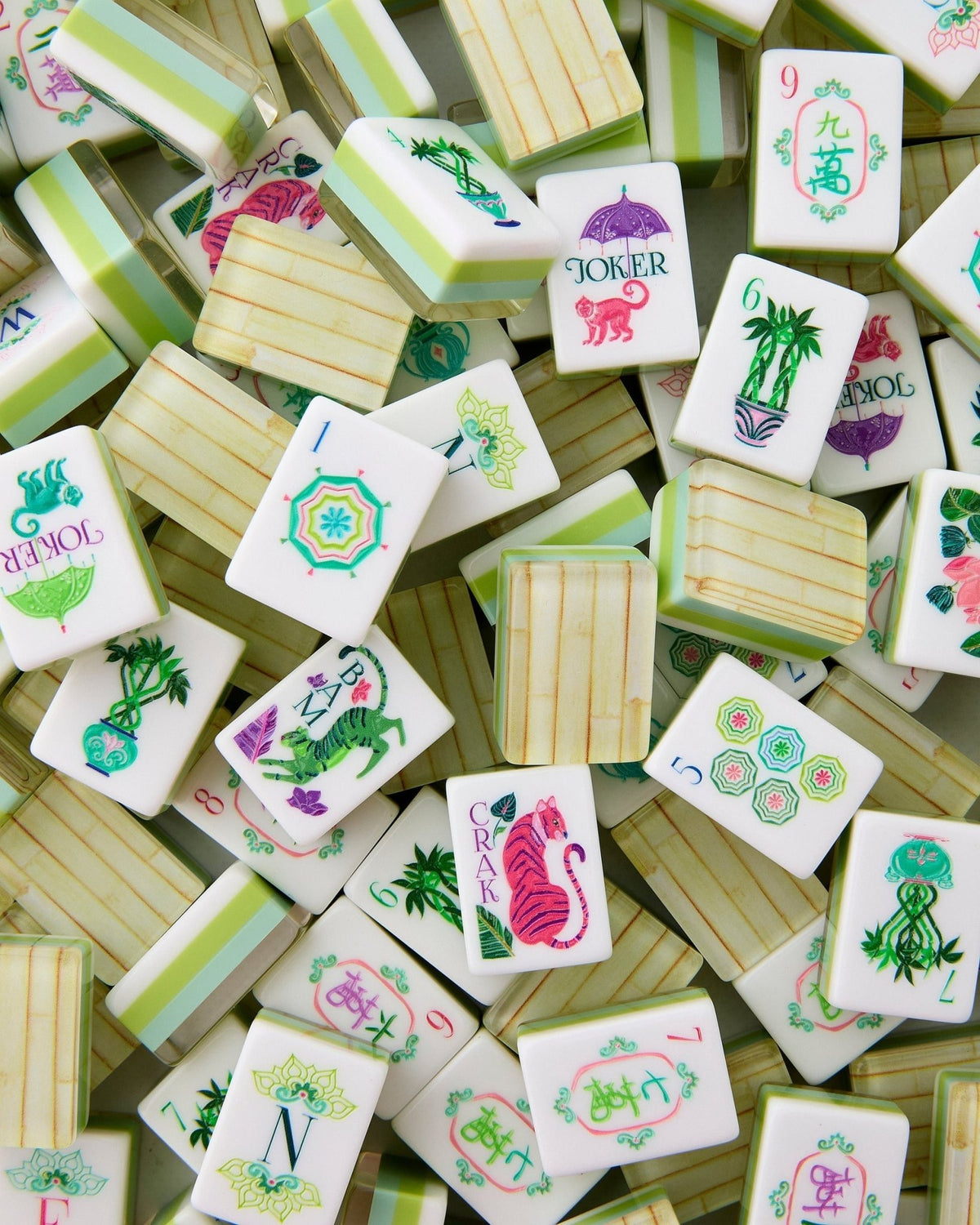 Palm Royale Mahjong Tiles | The Pink Pineapple 850 | Tallahassee FL