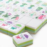 [Oh My Mahjong] Palm Royale Mahjong Tiles - The Pink Pineapple 850