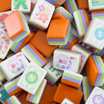 [Oh My Mahjong] Papaya Spritz Mahjong Tile Set - The Pink Pineapple 850