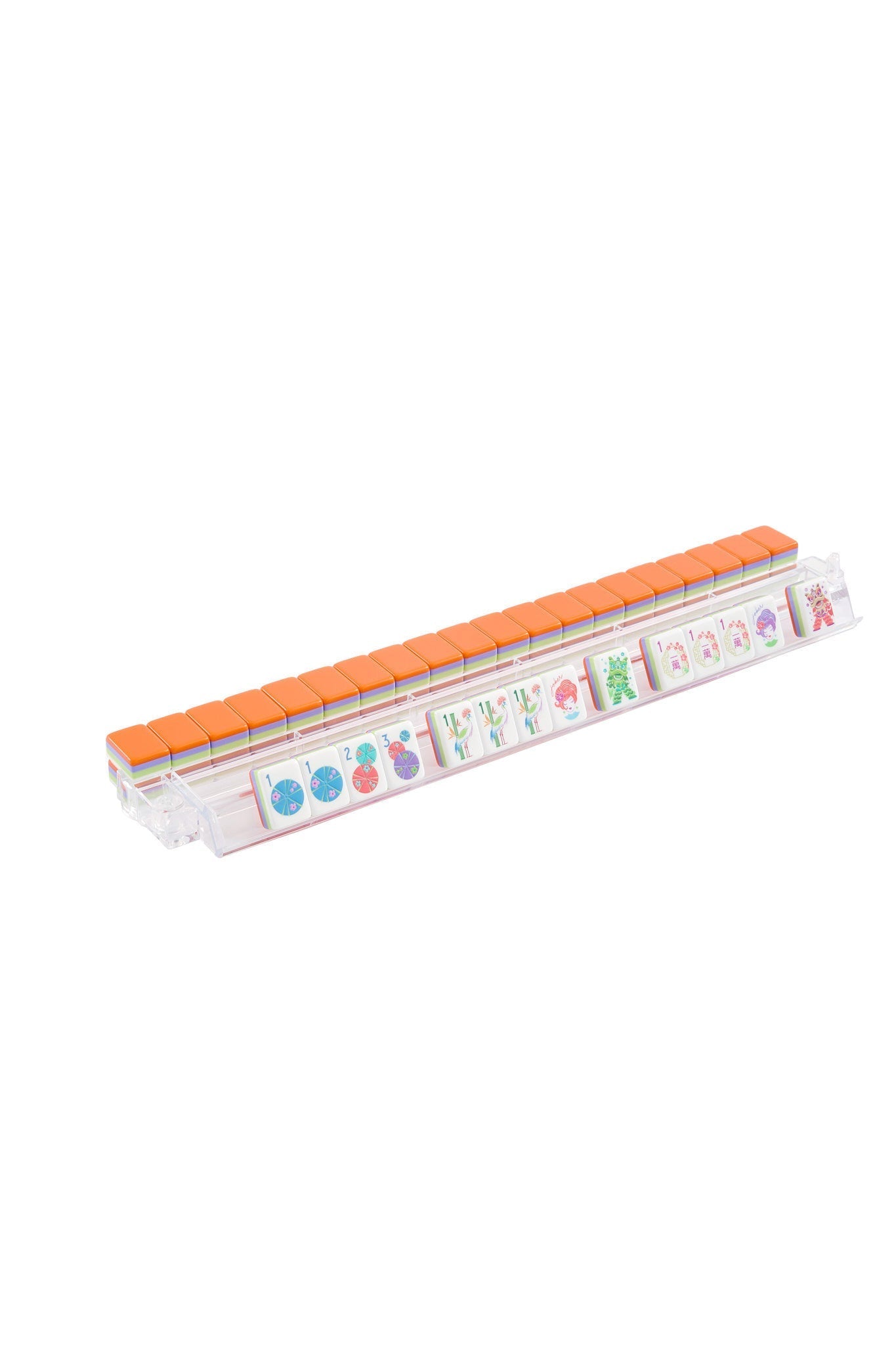 [Oh My Mahjong] Papaya Spritz Mahjong Tile Set - The Pink Pineapple 850