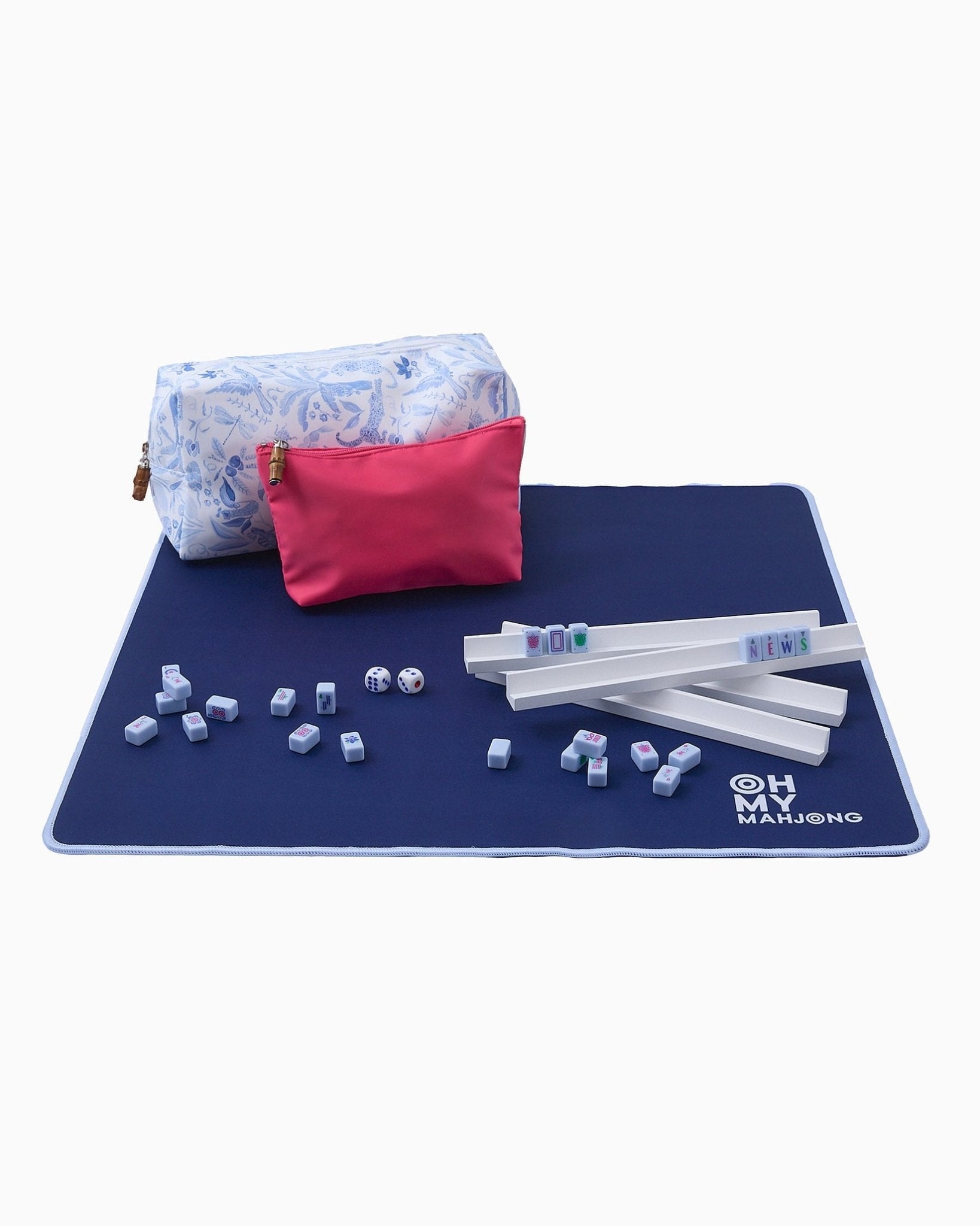 [Oh My Mahjong] Parisian Mahjong Travel Set - The Pink Pineapple 850