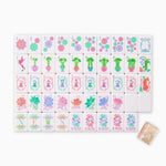 [Oh My Mahjong] Pearlescent Mahjong Tiles - The Pink Pineapple 850