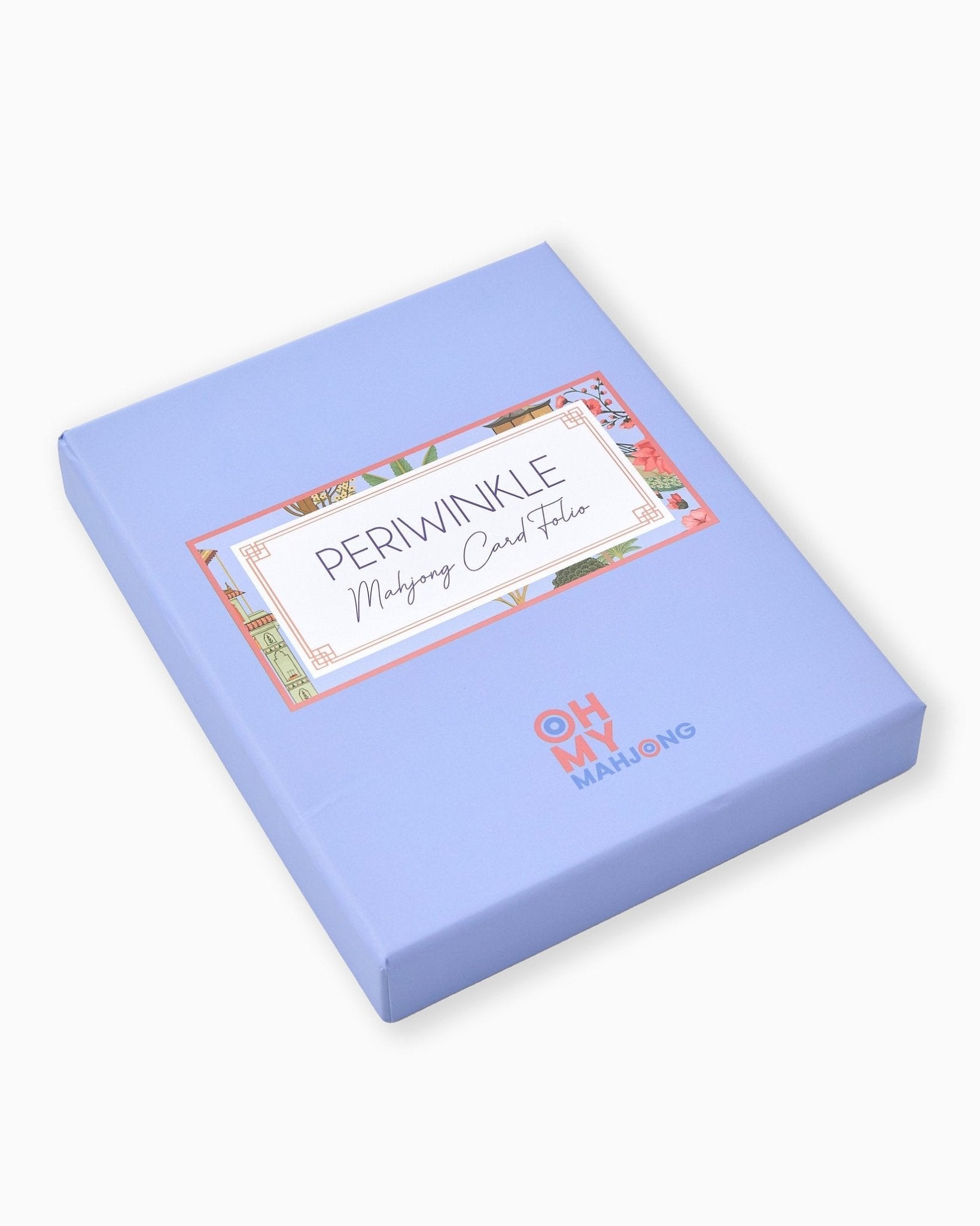 [Oh My Mahjong] Periwinkle Mahjong Card Folio - The Pink Pineapple 850