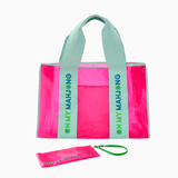 [Oh My Mahjong] Pink Beach Bag - The Pink Pineapple 850