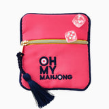 [Oh My Mahjong] Pink Mahjong Coin and Dice Bag - The Pink Pineapple 850