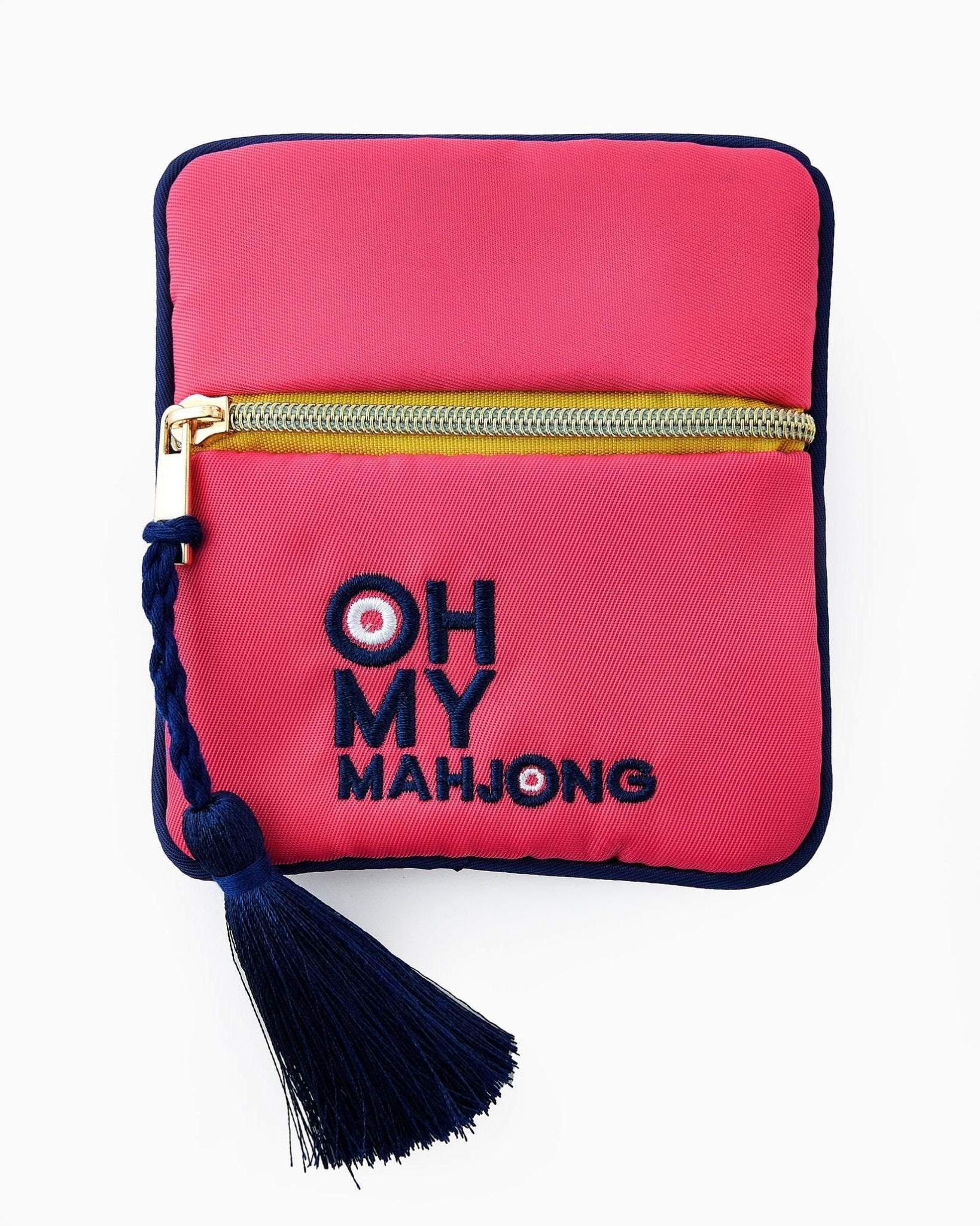 [Oh My Mahjong] Pink Mahjong Coin and Dice Bag - The Pink Pineapple 850