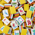 [Oh My Mahjong] Pippa Mahjong Tiles - The Pink Pineapple 850