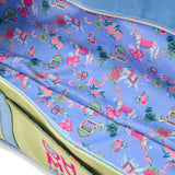 [Oh My Mahjong] Pistachio Canvas Mahjong Storage Bag - The Pink Pineapple 850