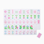 [Oh My Mahjong] Poppy Debutante Tile Set - The Pink Pineapple 850