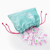 [Oh My Mahjong] Poppy Debutante Tile Set - The Pink Pineapple 850