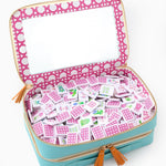 [Oh My Mahjong] Poppy Debutante Tile Set - The Pink Pineapple 850