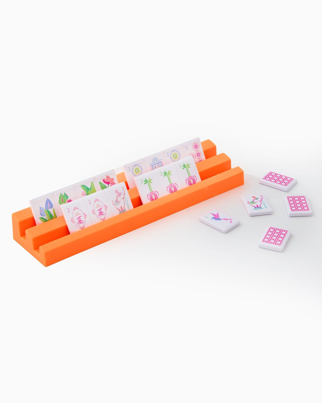 [Oh My Mahjong] Poppy Debutante Tile Set - The Pink Pineapple 850