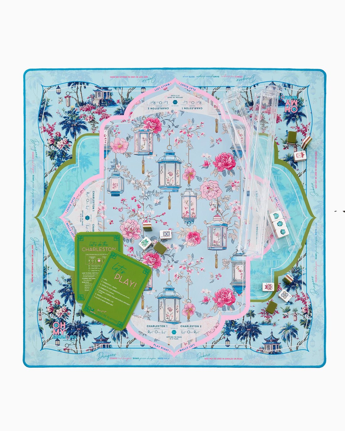 [Oh My Mahjong] Radiance Mahjong Mat - PREORDER - The Pink Pineapple 850