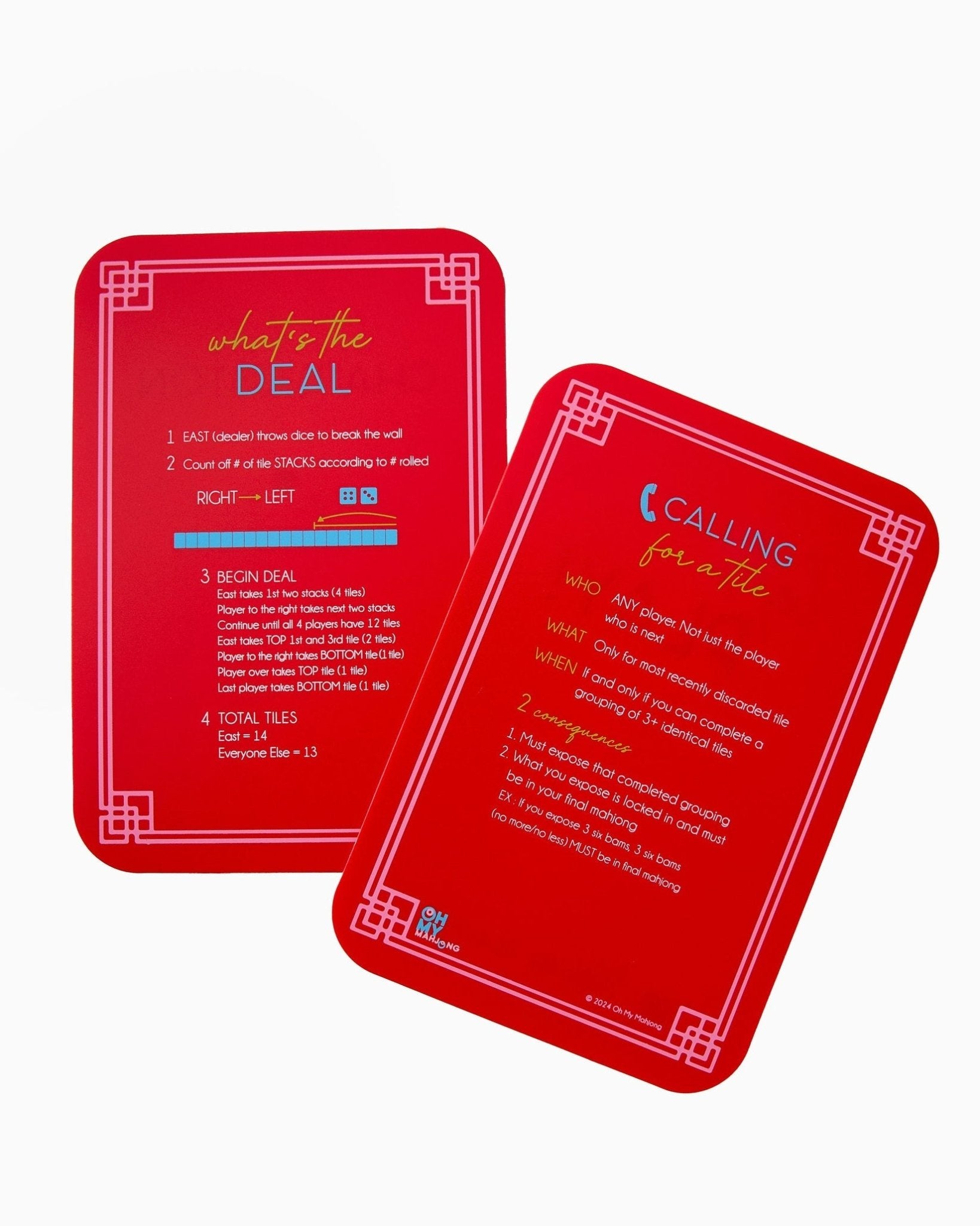 [Oh My Mahjong] Red Shufflers. - The Pink Pineapple 850