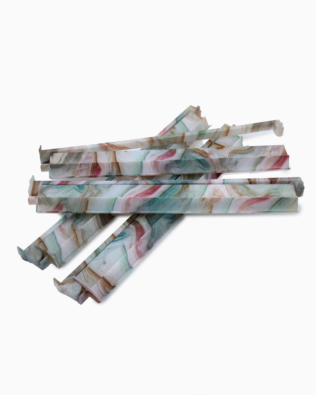 [Oh My Mahjong] Sandstone Mahjong Rack & Pusher Set - The Pink Pineapple 850