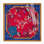 [Oh My Mahjong] Scarlett Mahjong Mat - The Pink Pineapple 850