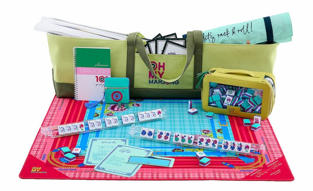 [Oh My Mahjong] Seabreeze Mahjong Tile Set - The Pink Pineapple 850