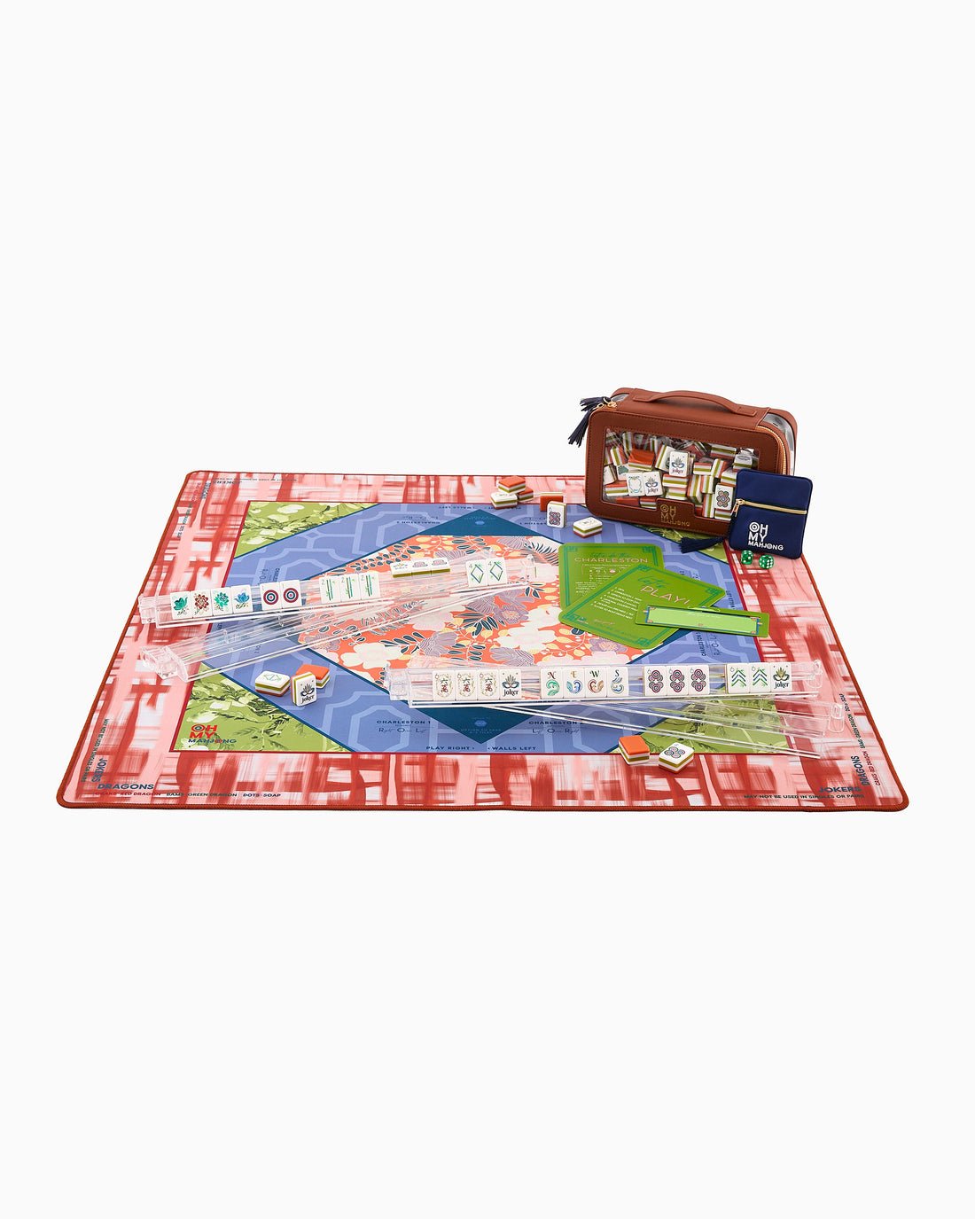 [Oh My Mahjong] Sedona Mat in Tube - The Pink Pineapple 850