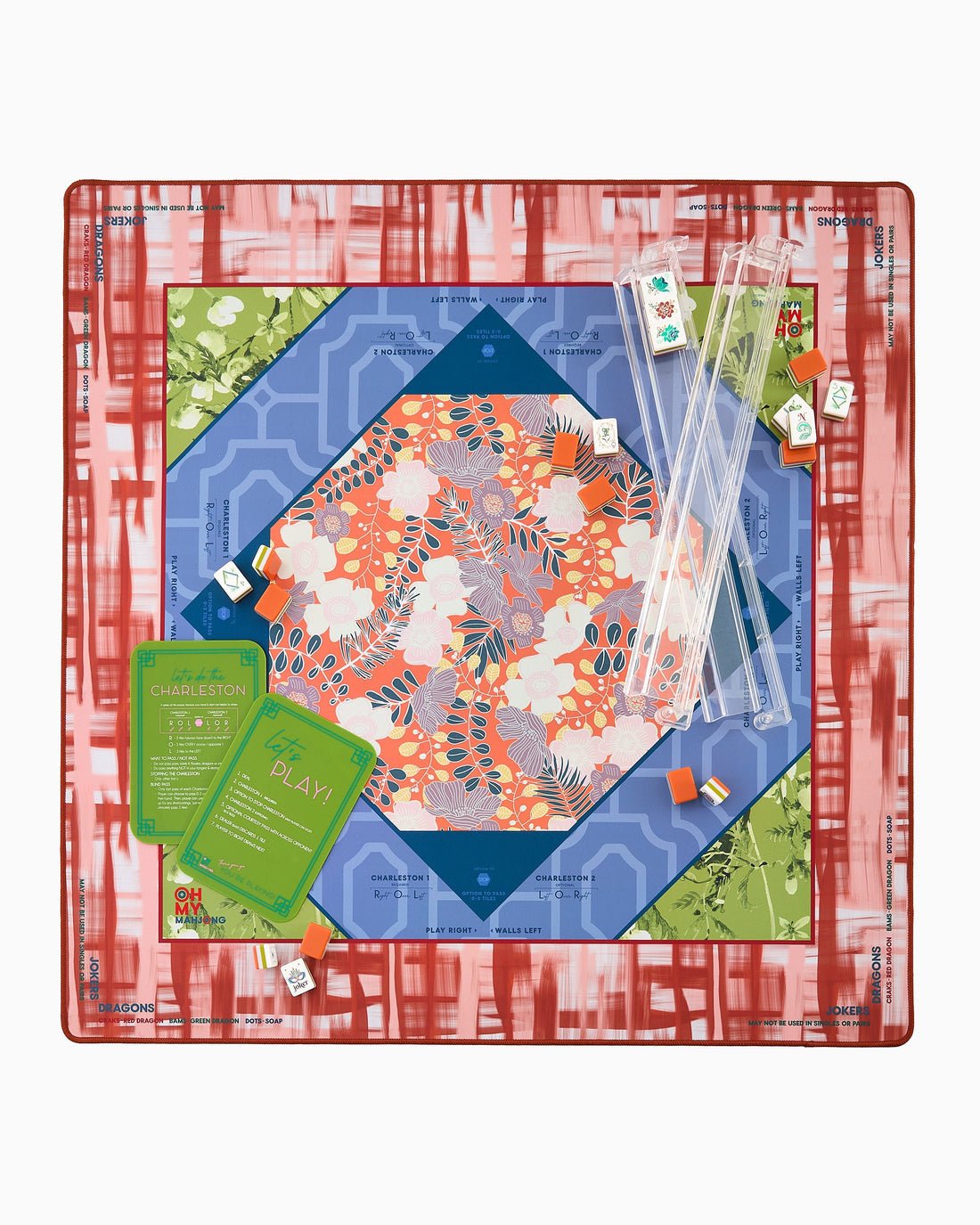 [Oh My Mahjong] Sedona Mat in Tube - The Pink Pineapple 850