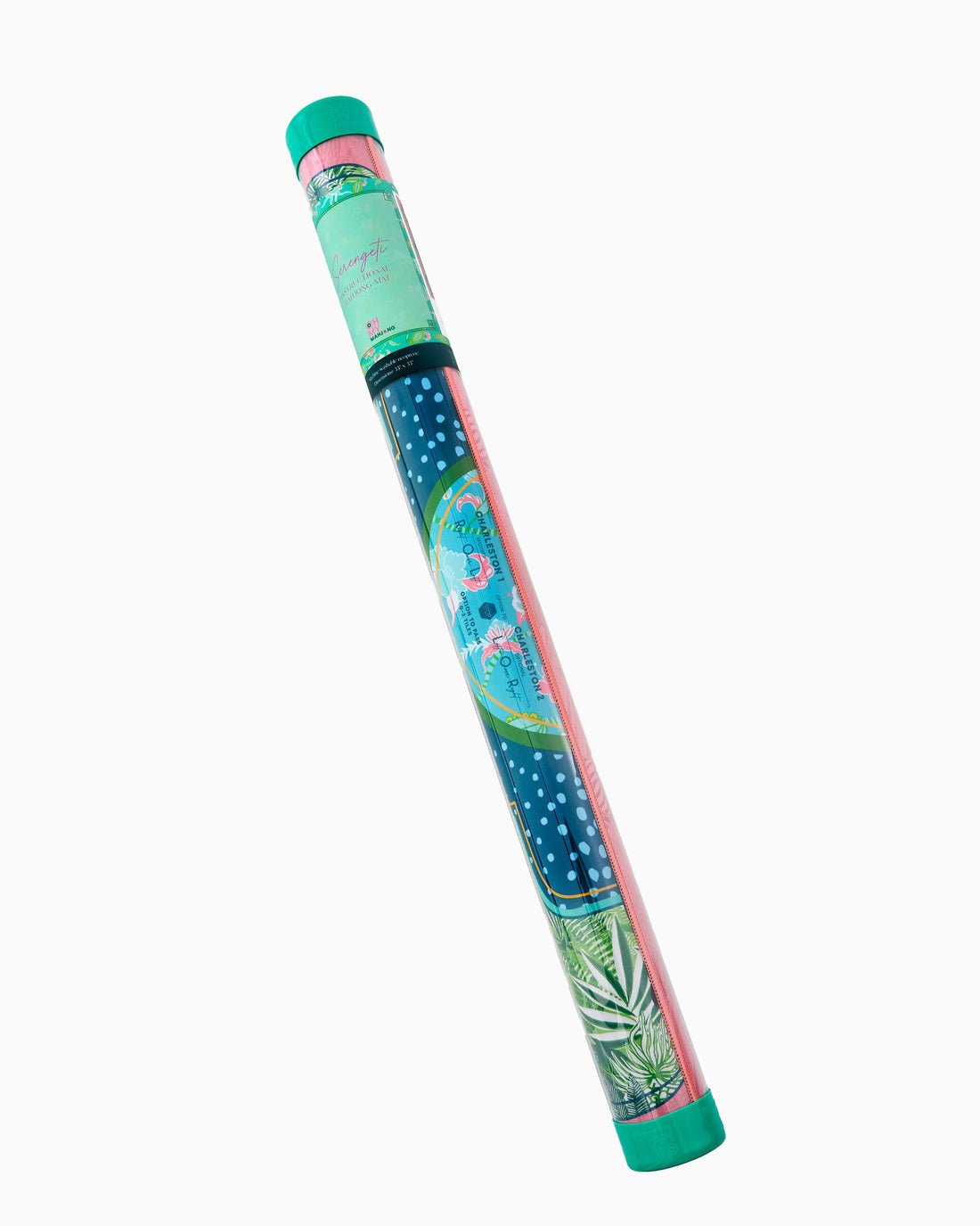 [Oh My Mahjong] Serengeti Mahjong Mat in Tube - The Pink Pineapple 850