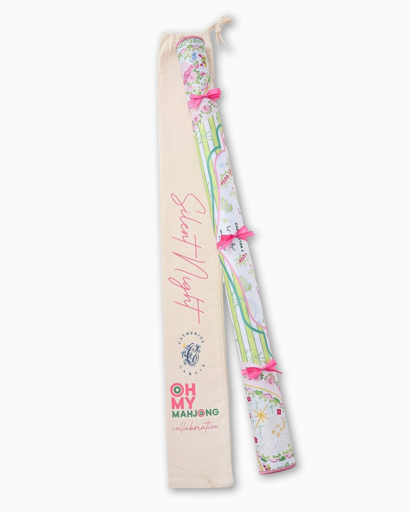 [Oh My Mahjong] Silent Night Mat - The Pink Pineapple 850