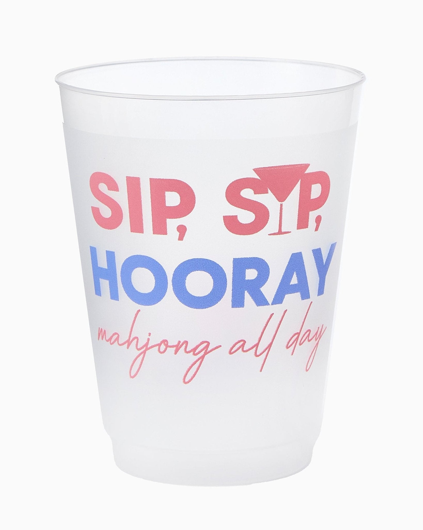 [Oh My Mahjong] Sip Sip Hooray Cups - The Pink Pineapple 850