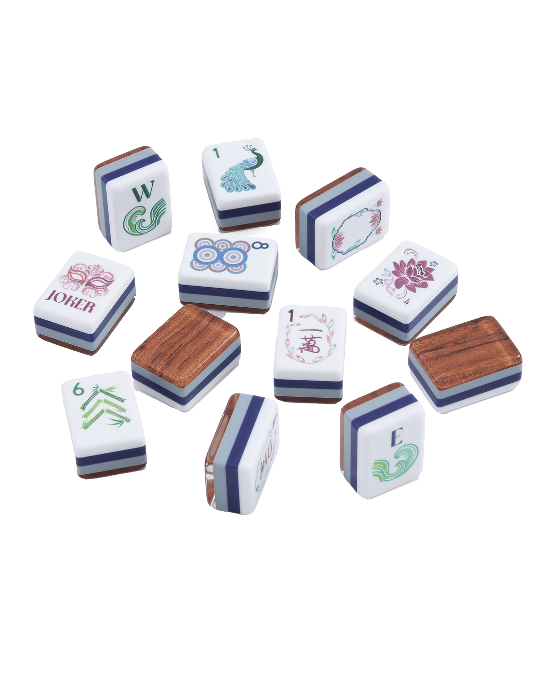 [Oh My Mahjong] Smith Mahjong Tile Set - The Pink Pineapple 850
