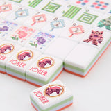 [Oh My Mahjong] Solara Mahjong Tiles - The Pink Pineapple 850