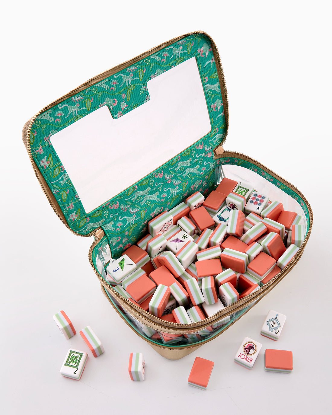 [Oh My Mahjong] Solara Mahjong Tiles - The Pink Pineapple 850