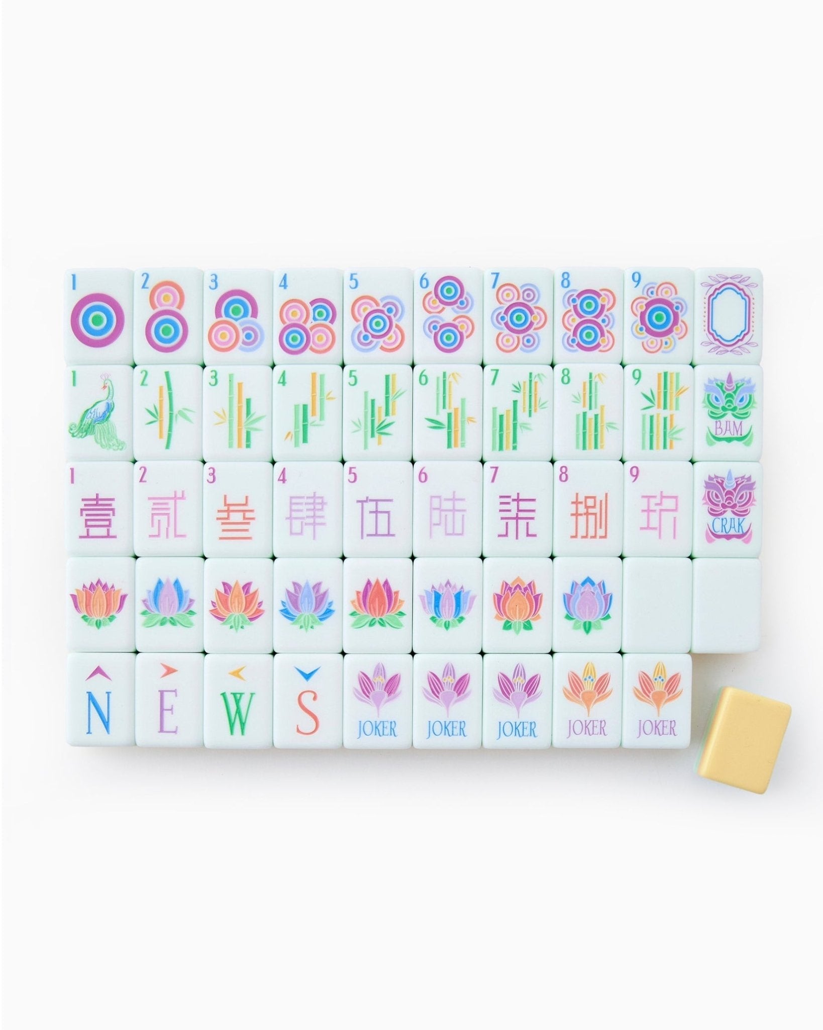 [Oh My Mahjong] Sorbet Mahjong Tiles. - The Pink Pineapple 850
