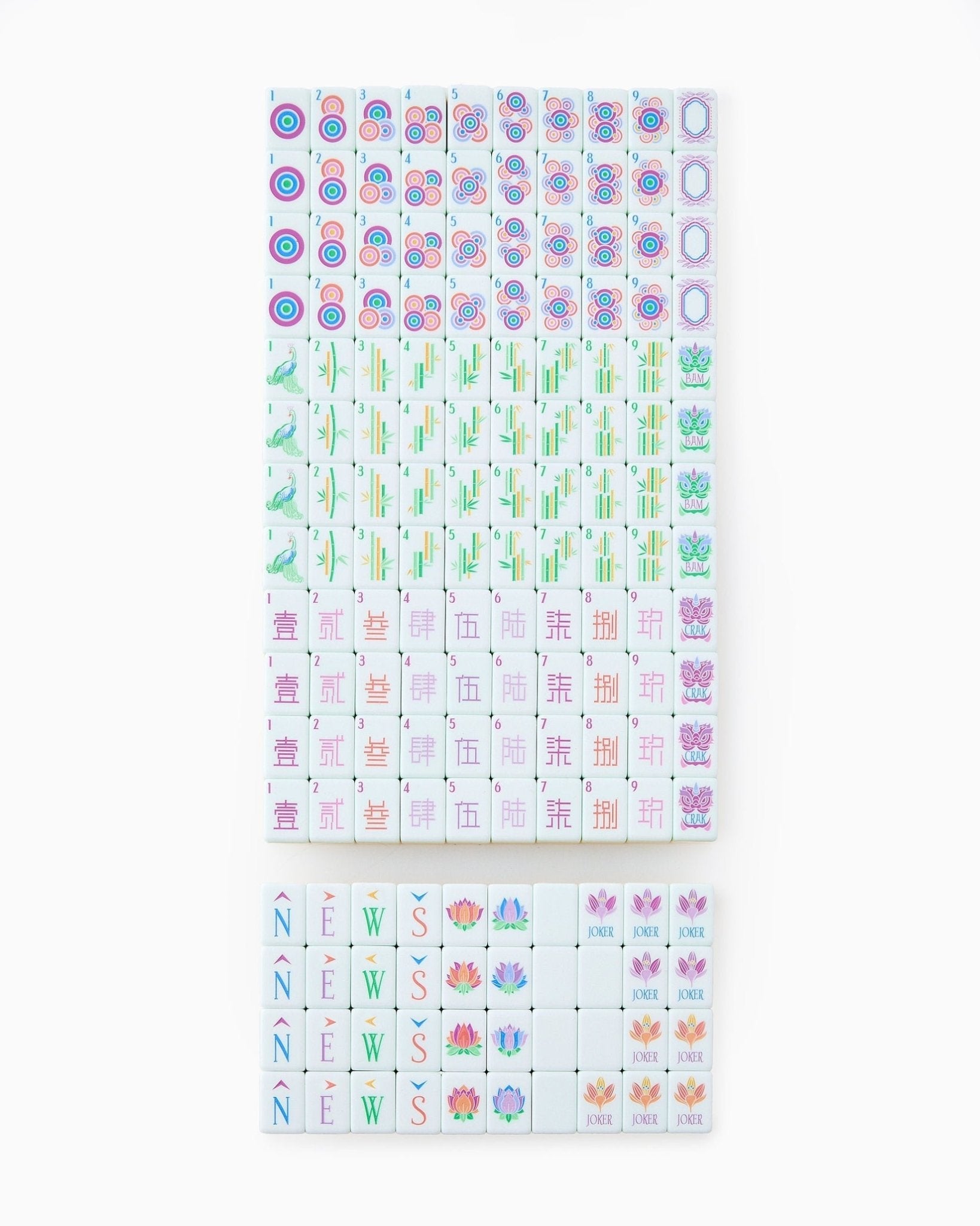[Oh My Mahjong] Sorbet Mahjong Tiles. - The Pink Pineapple 850