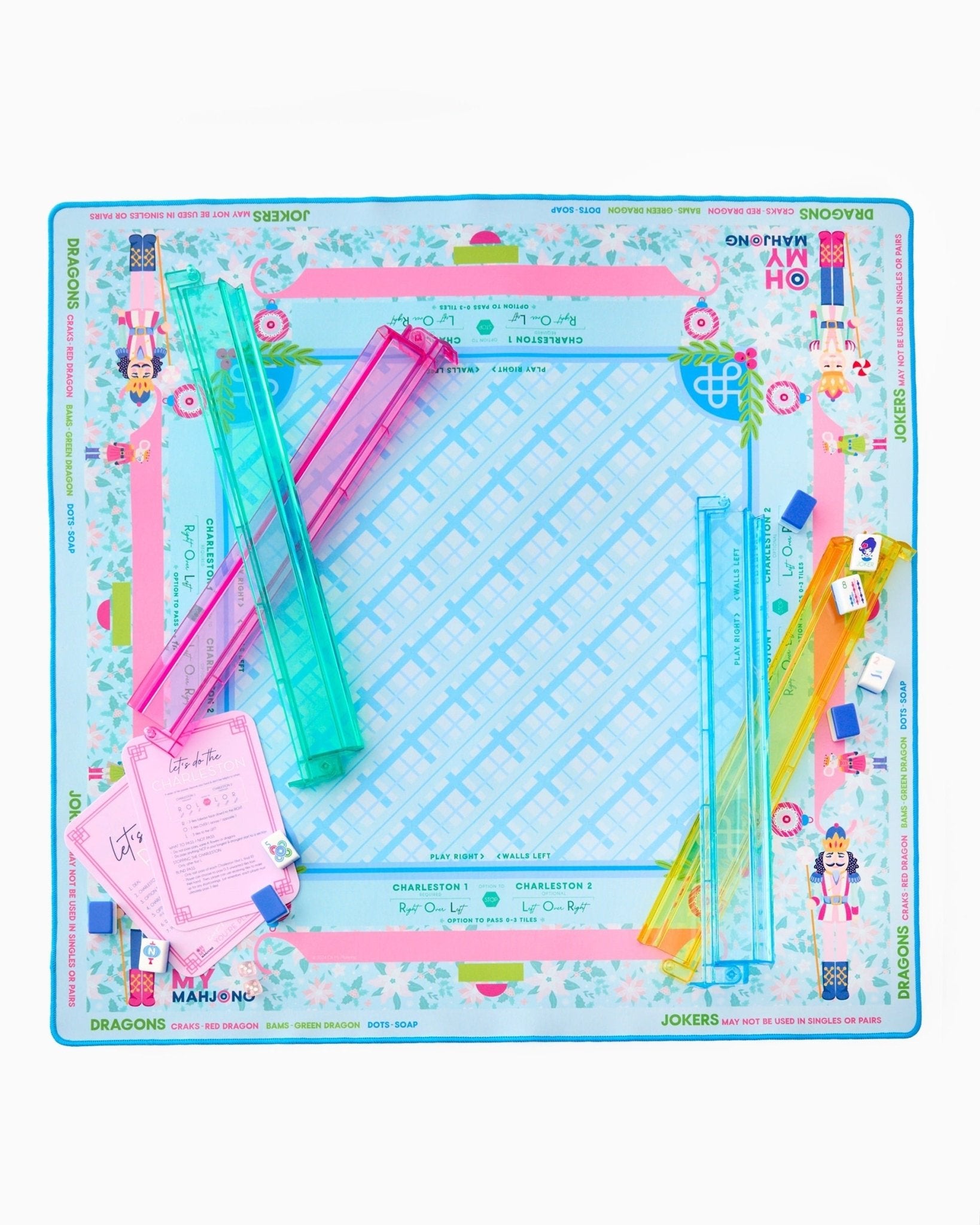 [Oh My Mahjong] Sugarplum Mat. - The Pink Pineapple 850