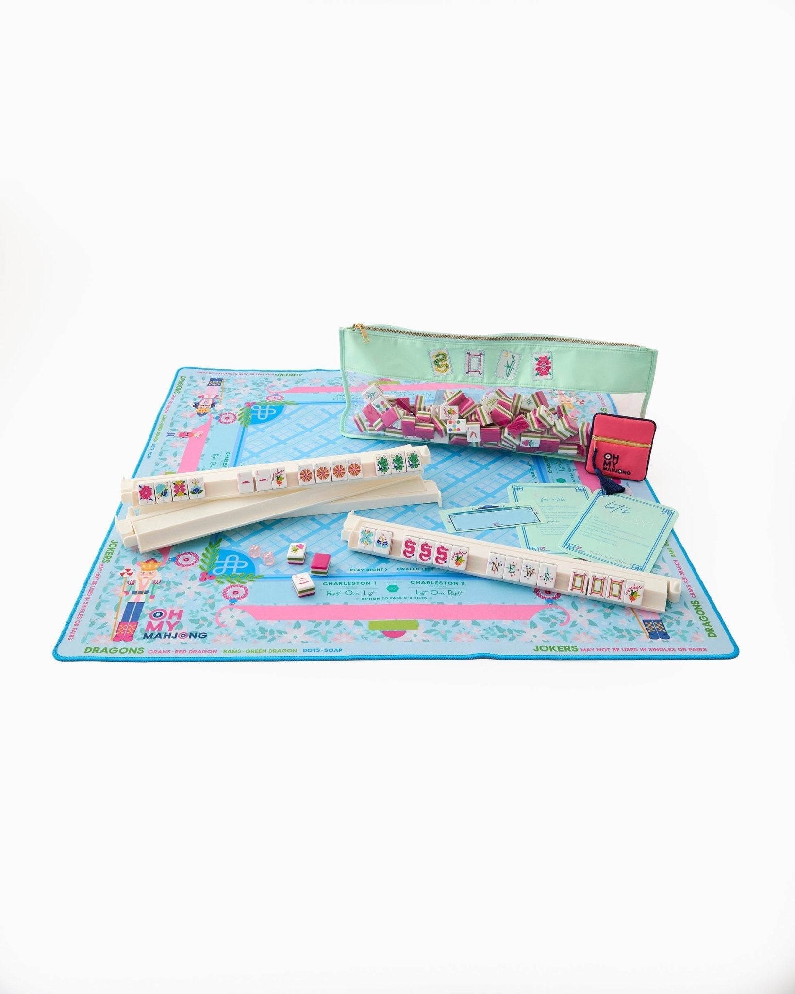 [Oh My Mahjong] Sugarplum Mat. - The Pink Pineapple 850