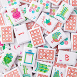 [Oh My Mahjong] Sunburst Mahjong Tile Set - The Pink Pineapple 850
