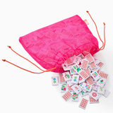 [Oh My Mahjong] Sunburst Mahjong Tile Set - The Pink Pineapple 850