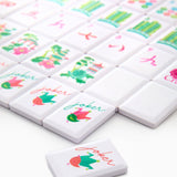 [Oh My Mahjong] Sunburst Mahjong Tile Set - The Pink Pineapple 850