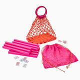 [Oh My Mahjong] Sunburst Mahjong Tile Set - The Pink Pineapple 850