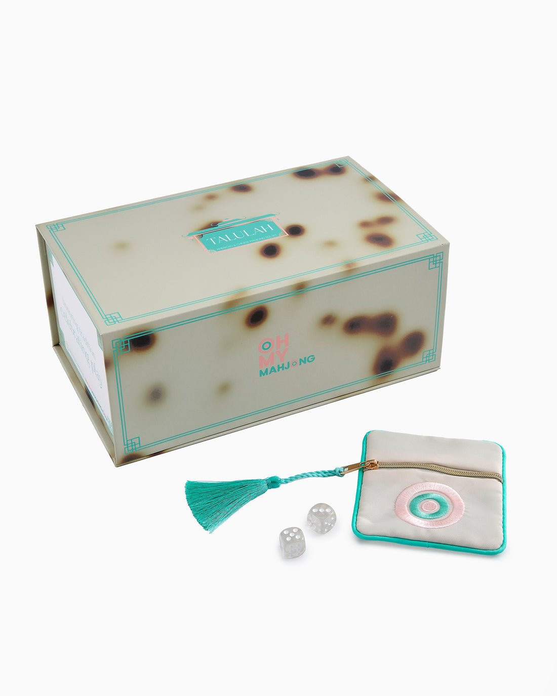 [Oh My Mahjong] Talulah Mahjong Tile Set - The Pink Pineapple 850