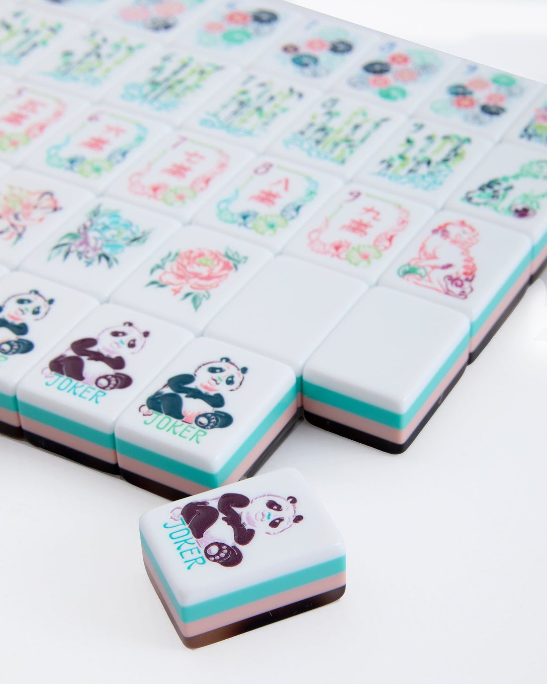 [Oh My Mahjong] Talulah Mahjong Tile Set - The Pink Pineapple 850