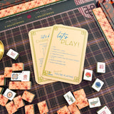 [Oh My Mahjong] Tan Mahjong Shuffler - The Pink Pineapple 850