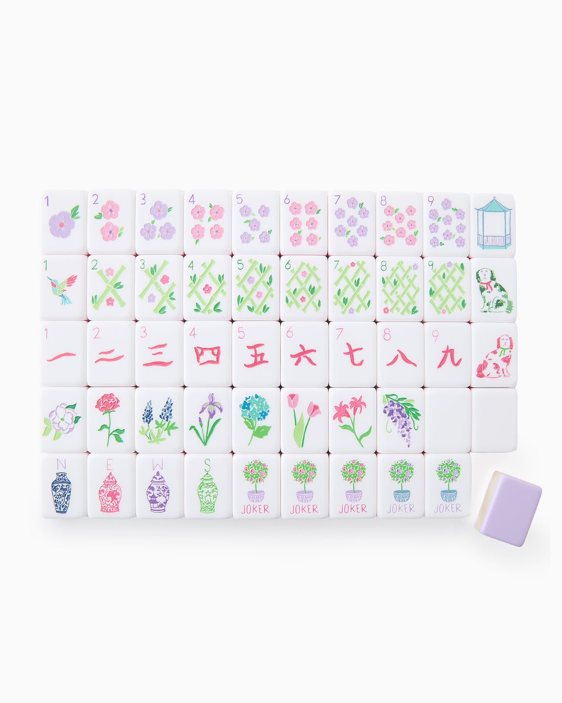 [Oh My Mahjong] Taylor Mahjong Tiles - The Pink Pineapple 850