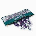 [Oh My Mahjong] Teal Mahjong Bag - The Pink Pineapple 850