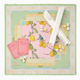 [Oh My Mahjong] The Citrus Songbird Mat. - The Pink Pineapple 850