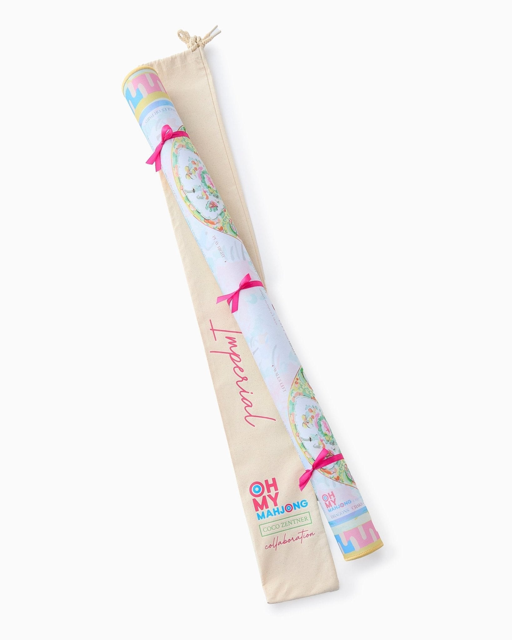 [Oh My Mahjong] The Imperial Mahjong Mat - The Pink Pineapple 850